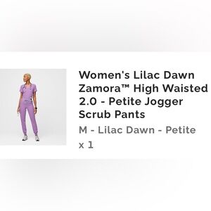 FIGS High Waisted Zamora Pant